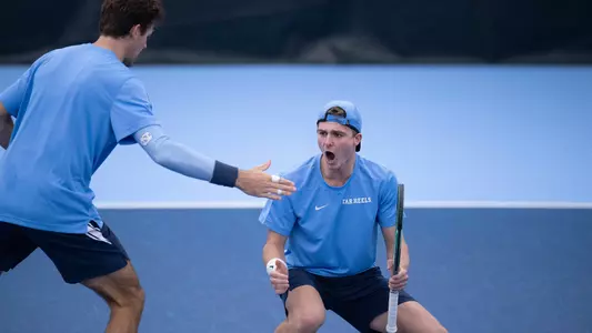 Anthony Wright, Diego Jarry 
University of North Carolina Men's Tennis v Campbell 
Chewning Tennis Center 
Cone-Kenfield Indoor Tennis Center 
Chapel Hill, NC 
Tuesday, February 4, 2025