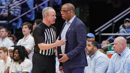 Hubert Davis        
University of North Carolina Men’s Basketball v Pitt  
Dean E. Smith Center 
Chapel Hill, NC 
Saturday, February 8, 2025