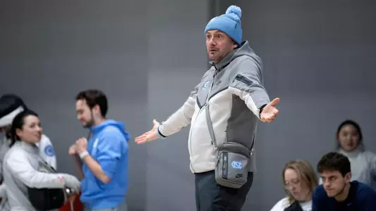 Adam Kaszubowski 
University of North Carolina Fencing v Air Force 
Beguinet Classic  
Wilson Recreation Center 
Durham, NC 
Saturday, February 8, 2025