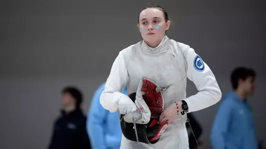 Katie McGillion-Moore 
foil 
University of North Carolina Fencing v Air Force 
Beguinet Classic  
Wilson Recreation Center 
Durham, NC 
Saturday, February 8, 2025