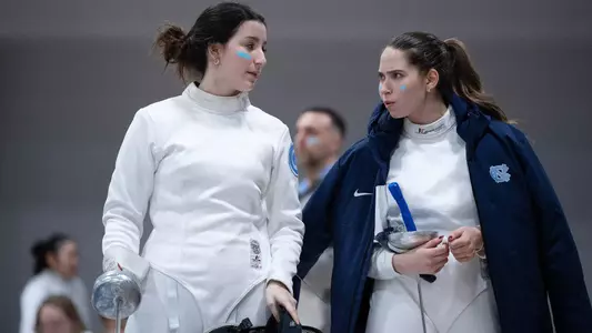 Mia Smotritsky, Anna Temiryaev
epee
University of North Carolina Fencing v Air Force
Beguinet Classic
Wilson Recreation Center
Durham, NC
Saturday, February 8, 2025