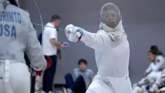 Ella Webb 
sabre 
University of North Carolina Fencing v Boston College 
Beguinet Classic  
Wilson Recreation Center 
Durham, NC 
Saturday, February 8, 2025