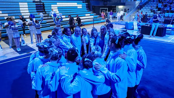 Huddle
University of North Carolina Women’s Gymnastics v Clemson
Carmichael Arena
Chapel Hill, NC
Sunday, February 9, 2025