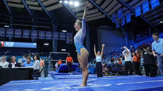 Isabelle Schaefer   
University of North Carolina Women’s Gymnastics v Clemson  
Carmichael Arena   
Chapel Hill, NC  
Sunday, February 9, 2025