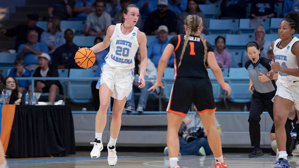 Incredible shooting leads to inventive UNC Women's Basketball celebration Incredible shooting leads to inventive UNC Women's Basketball celebration