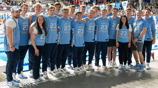 Swimming and Diving Men's Team at NCAA Championships