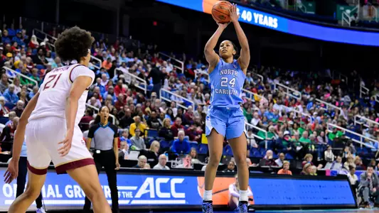 Indya Nivar
University of North Carolina Women’s Basketball v Florida State
ACC Tournament Quarterfinals
Greensboro Coliseum
Greensboro, NC
Friday, March 7, 2025
