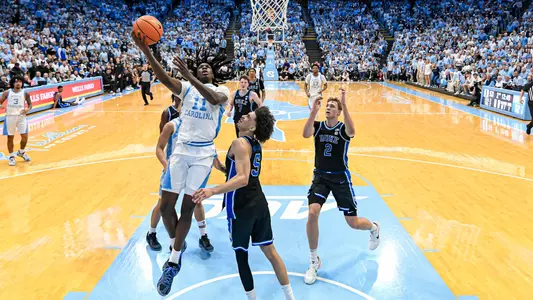 Ian Jackson
University of North Carolina Men’s Basketball v Duke
Dean E. Smith Center
Chapel Hill, NC
Saturday, March 8, 2025