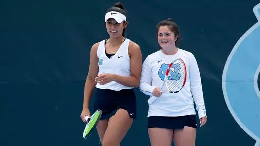 Carson Tanguilig, Susanna Maltby
University of North Carolina Women's Tennis v Miami
Chewning Tennis Center
Chapel Hill, NC
Saturday, April 12, 2025