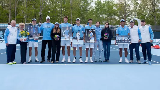 senior day 
University of North Carolina Men's Tennis v Duke  
Chewning Tennis Center 
Chapel Hill, NC 
Saturday, April 12, 2025