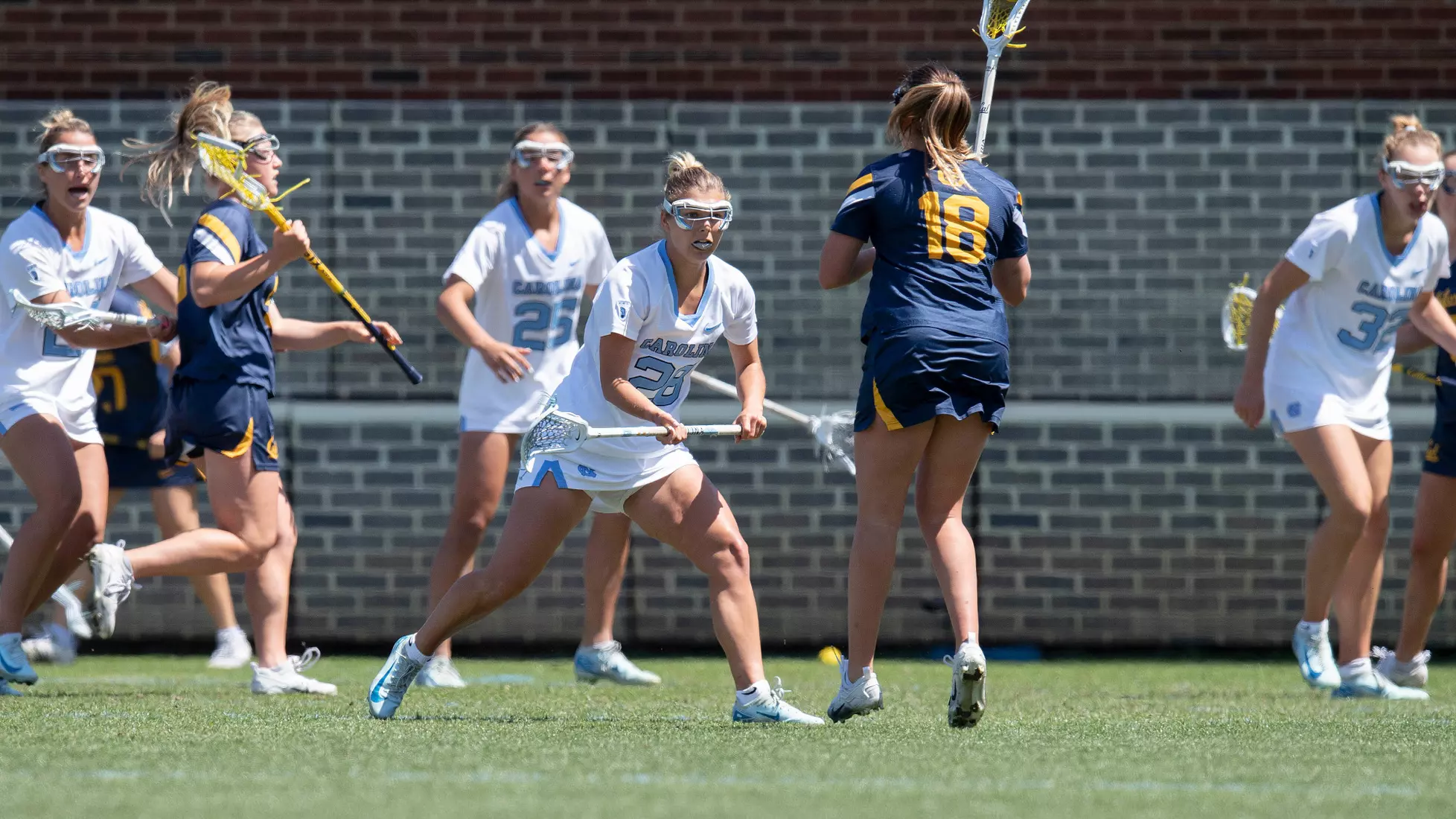 Molly Longfield 
University of North Carolina Women's Lacrosse v Cal  
Dorrance Field 
Chapel Hill, NC 
Sunday, April 13, 2025