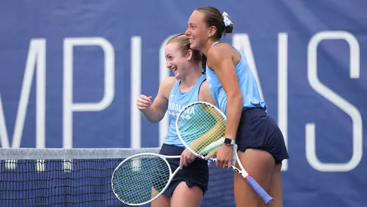 Tatum Evans, Theadora Rabman
University of North Carolina Women's Tennis v Virginia
ACC Tournament Championship
Cary Tennis Center
Cary, NC
Sunday, April 20, 2025