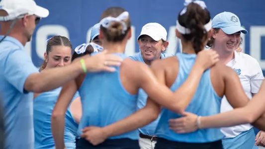 Brian Kalbas, huddle
University of North Carolina Women's Tennis v Virginia
ACC Tournament Championship
Cary Tennis Center
Cary, NC
Sunday, April 20, 2025