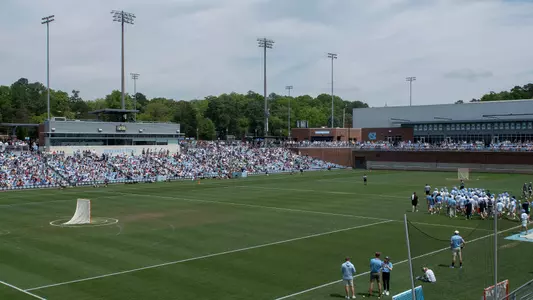 University of North Carolina Men's Lacrosse v Notre Dame
Dorrance Field
Chapel Hill, NC
Saturday, April 19, 2025