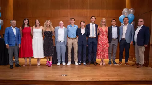 Top 10 Scholar Athletes 2025 Academic Awards Luncheon University of North Carolina Athletics Alumni Hall Chapel Hill, NC Tuesday, April 28, 2025