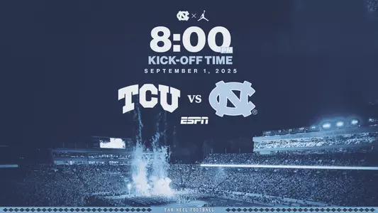 Graphic for TCU Game Time Announcement