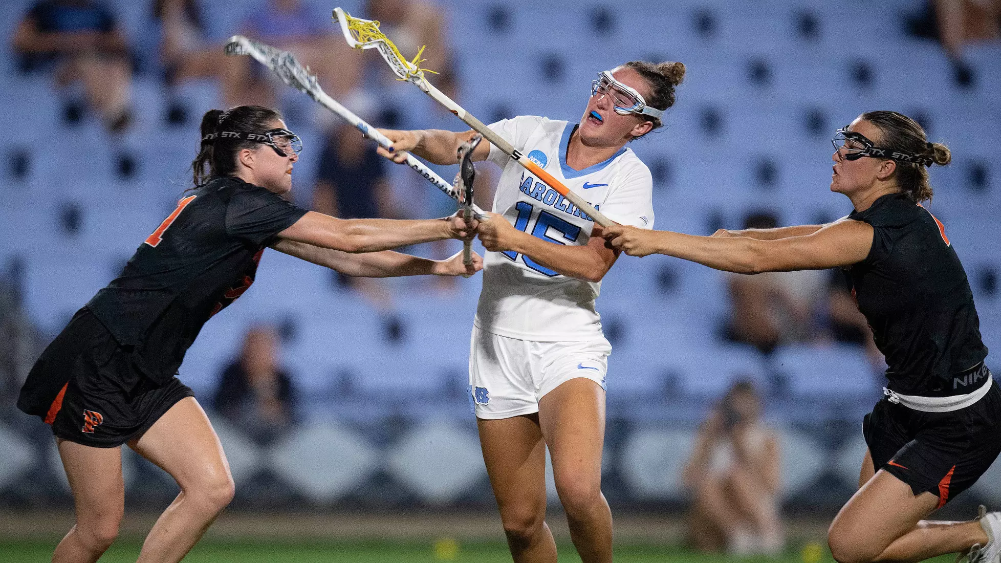 Eliza Osburn 
University of North Carolina Women's Lacrosse v Princeton  
NCAA Tournament  
Dorrance Field 
Chapel Hill, NC 
Thursday, May 15, 2025