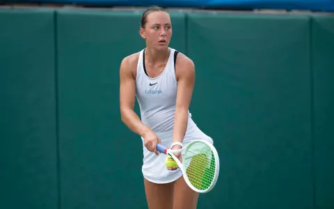 Tatum Evans 
University of North Carolina Women's Tennis v Georgia 
NCAA Tournament 
Hurd Tennis Center 
Waco, TX 
Saturday, May 17, 2025