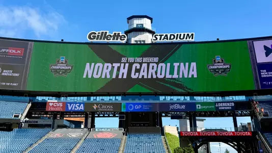 NCAA Final Four Gillette Stadium Videoboard
