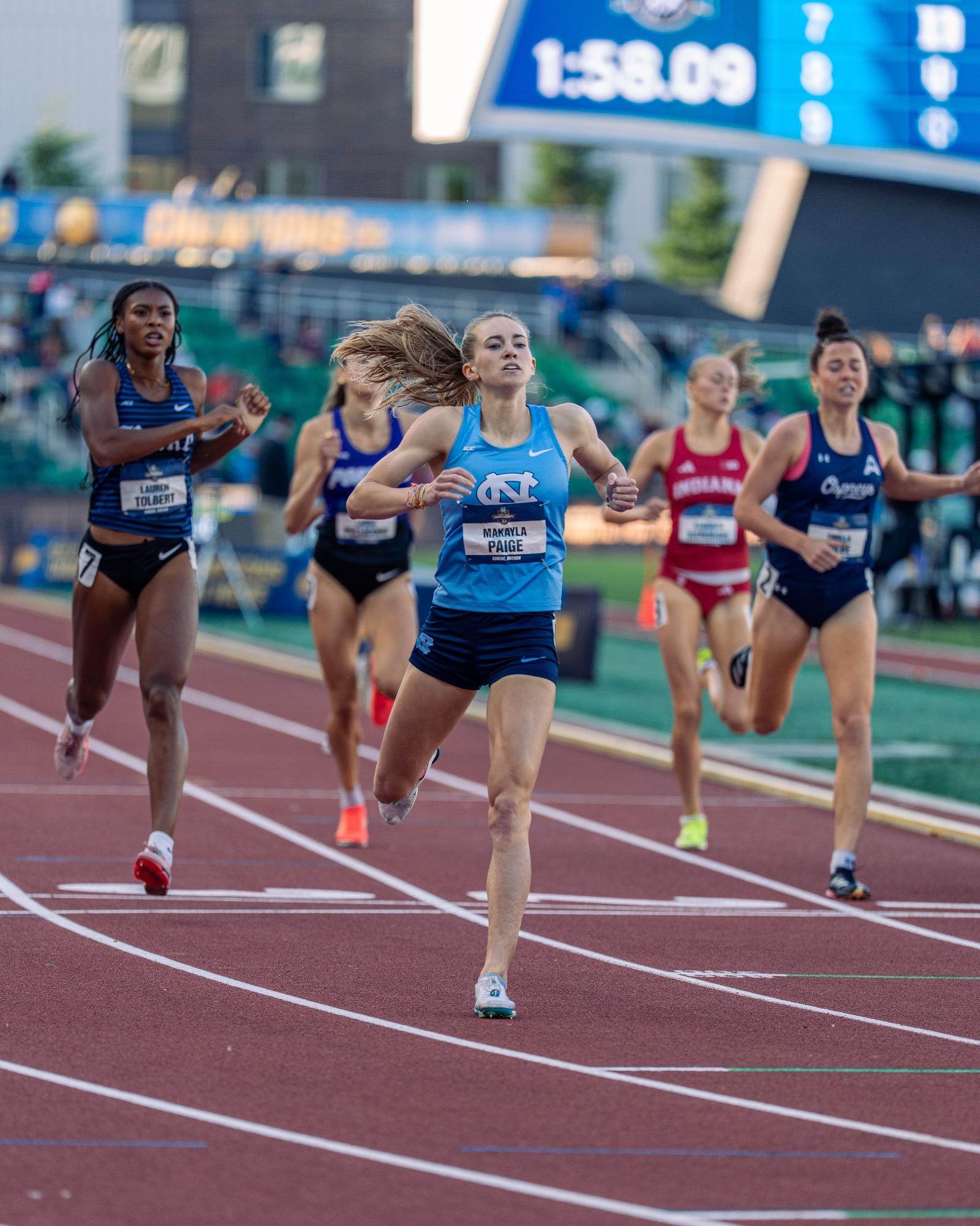 Makayla Paige Earns Silver In Fastest NCAA Championships 800m Race Ever Makayla Paige Earns Silver In Fastest NCAA Championships 800m Race Ever