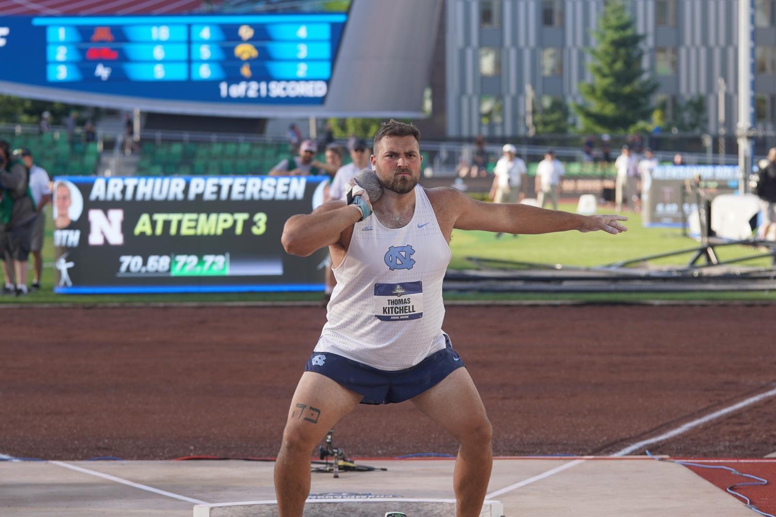 UNC's Tommy Kitchell Named Southeast Region Men's Field Athlete Of The Year UNC's Tommy Kitchell Named Southeast Region Men's Field Athlete Of The Year