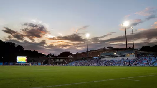Dorrance Field wide men's soccer 2024 vs. NC State