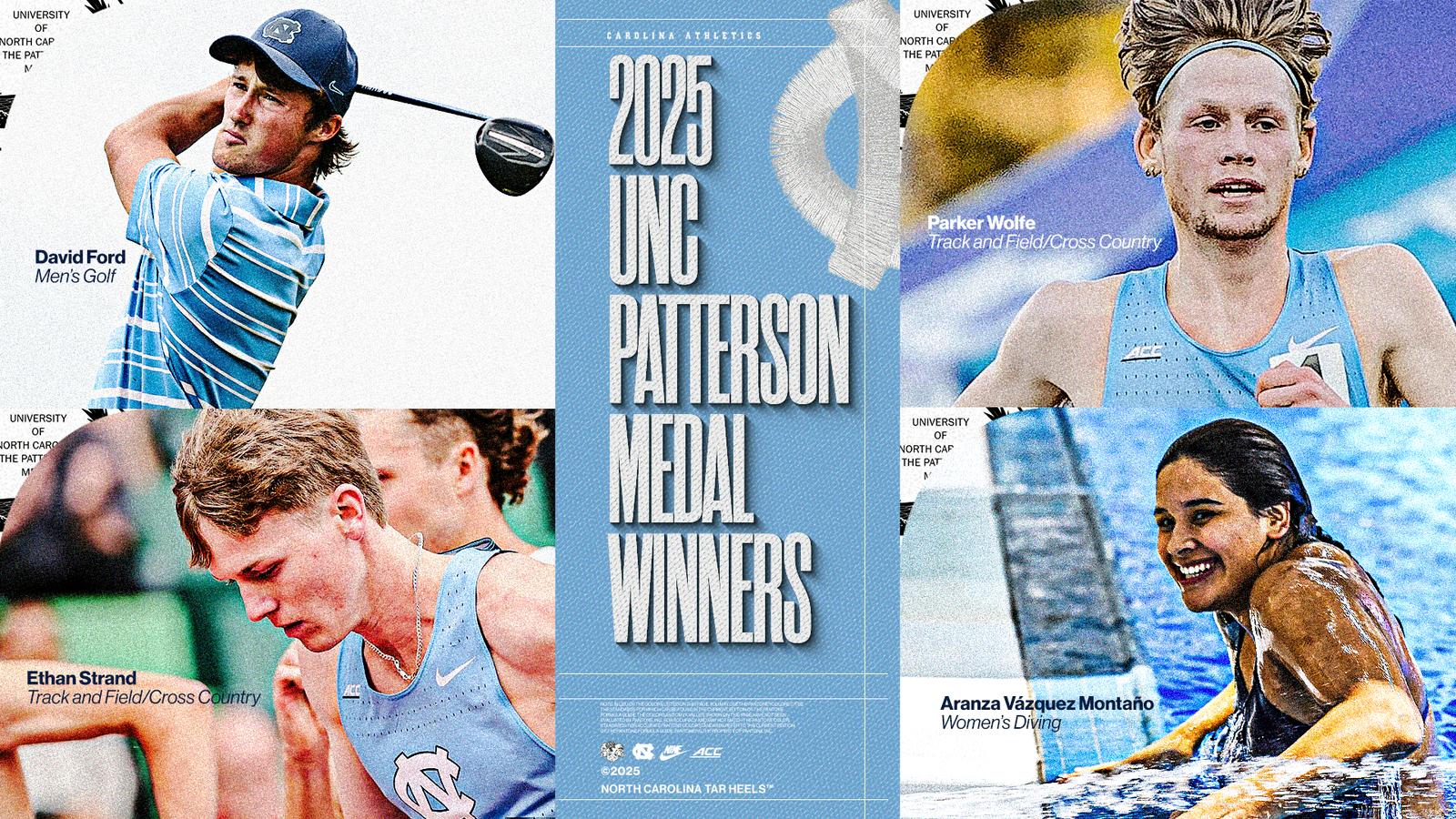 Ford, Vázquez Montaño, Strand, Wolfe Named 2024-25 Patterson Medal Winners Ford, Vázquez Montaño, Strand, Wolfe Named 2024-25 Patterson Medal Winners