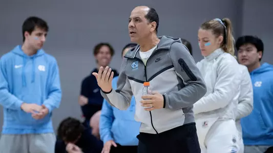 Sherif Mohamed Elbakry 
University of North Carolina Fencing v Air Force 
Beguinet Classic  
Wilson Recreation Center 
Durham, NC 
Saturday, February 8, 2025