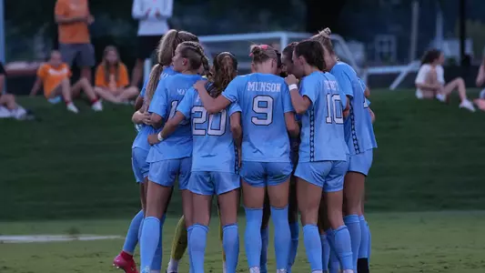 Team Huddle at Tennessee