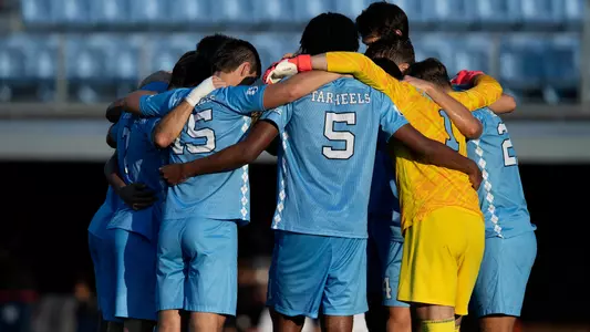 huddle 
University of North Carolina Men’s Soccer 
Dorrance Field 
Chapel Hill, NC 
Friday, August 15, 2025