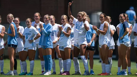 Team Intro
University of North Carolina Women’s Soccer v Siena
Dorrance Field
Chapel Hill, NC
Sunday, August 17, 2025