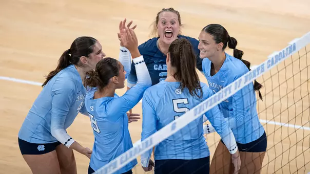 Celebration
University of North Carolina Volleyball
Carmichael Arena
Chapel Hill, NC
Wednesday, August 20, 2025