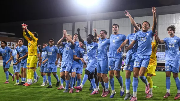 Team Celebration
Mens Soccer vs UCF
University of North Carolina Mens Soccer
Dorrance Field
Chapel Hill, NC
Thursday, August 21, 2025