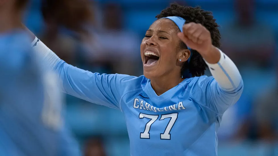 UNC Volleyball Takes Three Straight Sets From Maryland To Win Opener 3-1 UNC Volleyball Takes Three Straight Sets From Maryland To Win Opener 3-1