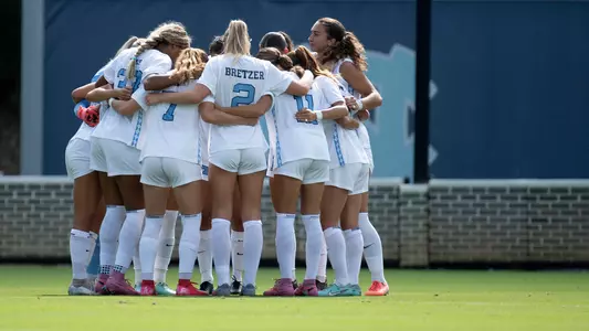 huddle
University of North Carolina Women’s Soccer v UNC Greensboro
Dorrance Field
Chapel Hill, NC
Thursday, August 28, 2025