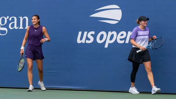 Alanis Hamilton & Reese Brantmeier, 2025 US Open first round