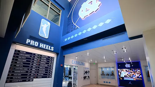 reception area 
University of North Carolina Women's Basketball 
Carmichael Arena 
Chapel Hill, NC 
Wednesday, June 26, 2024