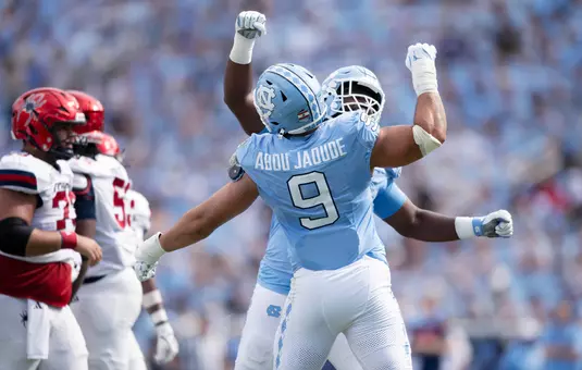 Melkart Abou-Jaoude, Smith Vilbert
University of North Carolina Football v Richmond
Kenan Stadium
Chapel Hill, NC
Saturday, September 13, 2025