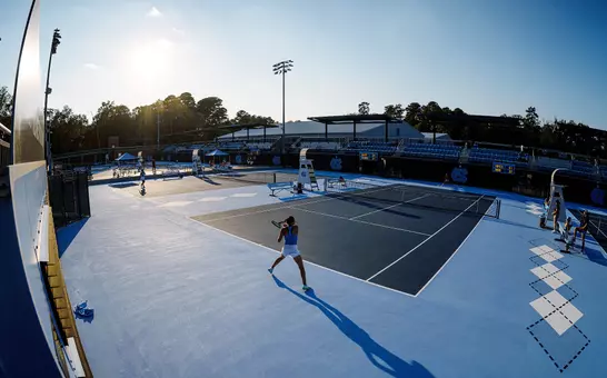 The UNC women's tennis team hosted the Kitty Harrison Invitational at Chewning Tennis Center over the weekend.