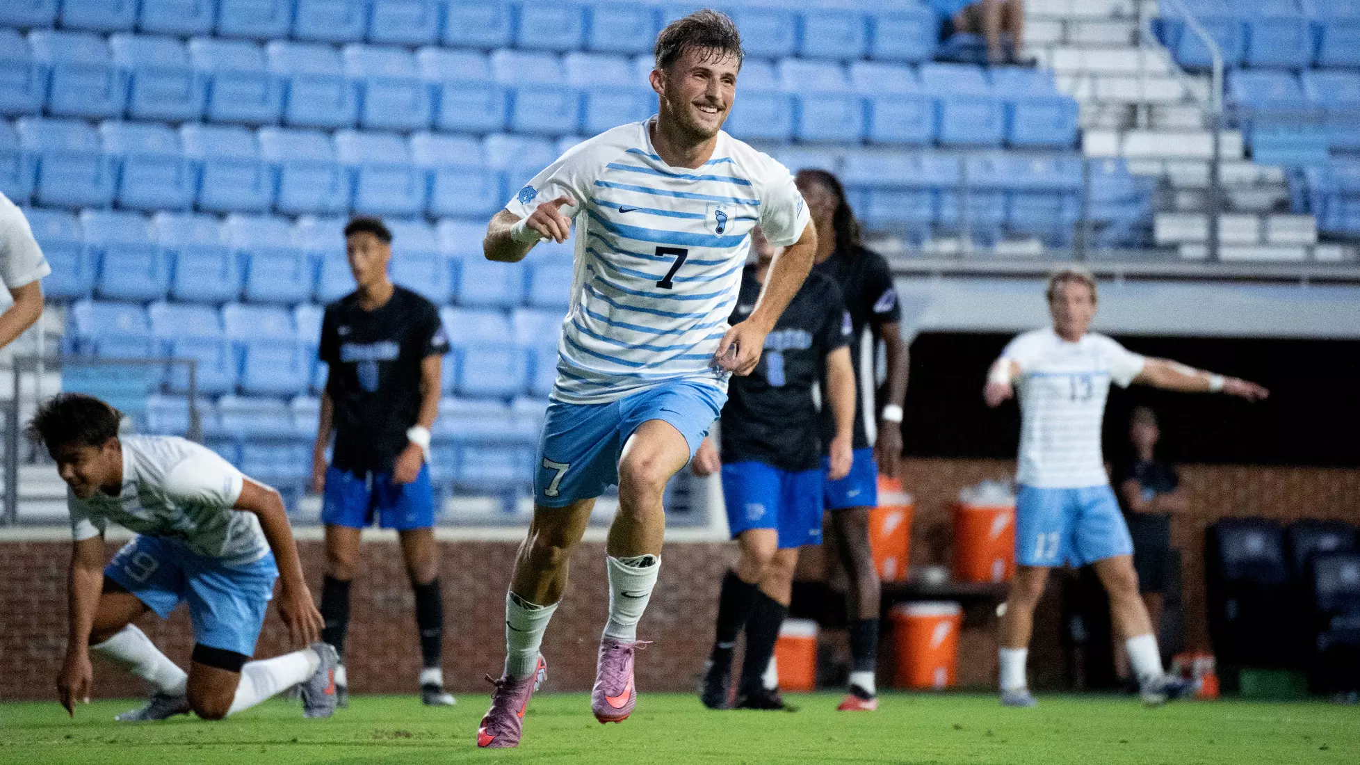 Nacho Abeal  
University of North Carolina Men’s Soccer v Memphis 
Dorrance Field 
Chapel Hill, NC 
Tuesday, September 16, 2025