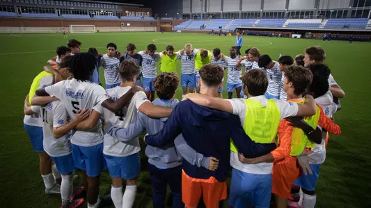 huddle
University of North Carolina Men’s Soccer v Memphis
Dorrance Field
Chapel Hill, NC
Tuesday, September 16, 2025