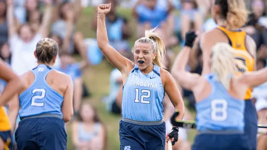 Celebration
University of North Carolina Field Hockey v Cal
Karen Shelton Stadium
Chapel Hill, NC
Friday, September 19, 2025