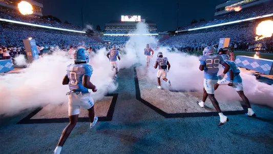 taking field
University of North Carolina Football v TCU
Kenan Stadium
Chapel Hill, NC
Saturday, September 1, 2025