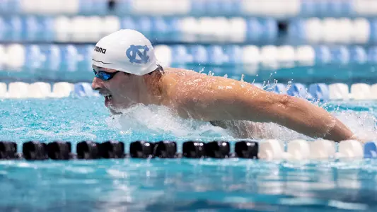 Sebastian Lunak 
200-yard butterfly 
University of North Carolina Swimming & Diving v Queens University  
Koury Natatorium 
Chapel Hill, NC 
Friday, September 27, 2025