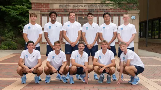 2025-2026 Team
University of North Carolina Men’s Tennis
Media & Communications Center
Chapel Hill, NC
Thursday, September 11, 2025