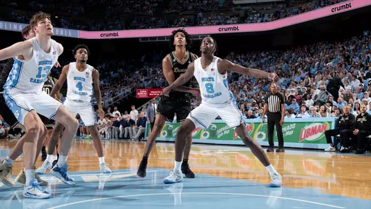 Caleb Wilson
University of North Carolina Men’s Basketball v Wake Forest University
Dean E. Smith Center
Chapel Hill, NC
Saturday, January 10, 2026
