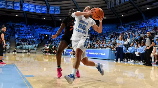 Taissa Queiroz
University of North Carolina Women’s Basketball v Miami
Carmichael Arena
Chapel Hill, NC
Thursday, January 15th, 2026
Dalton T. Wainscott