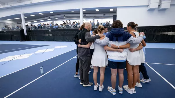 Huddle
University of North Carolina Women's Tennis vs UVA
Cone-Kenfield Tennis Center
Chapel Hill, NC
Monday, January 19, 2026