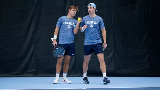 Kase Schinnerer, Ian Mayew
University of North Carolina Men’s Tennis v Queens
Chewning Tennis Center
Chapel Hill, NC
Tuesday, January 20, 2026