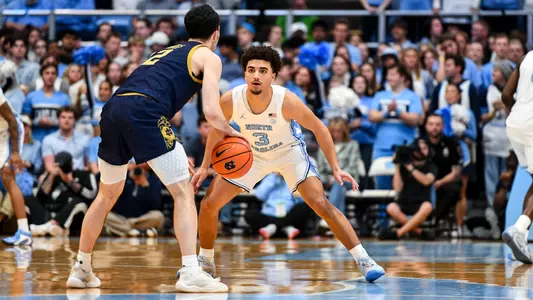 Derek Dixon
University of North Carolina Men’s Basketball v Notre Dame
Dean E. Smith Center
Chapel Hill, NC
Wednesday, January 21st, 2026
Dalton T. Wainscott